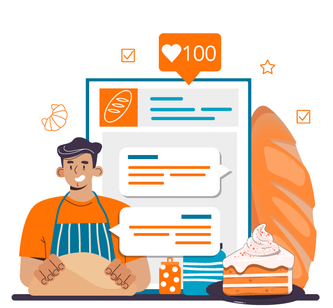 digital marketing for baking industry